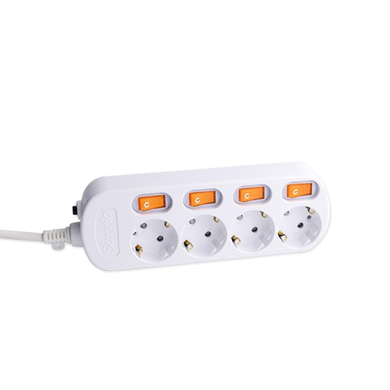 220V-250V 4 Asraon Soicéad Caighdeánach an AE le Lasc Neamhspleách 220V-250V 4 Asraon Soicéad Caighdeánach an AE le Lasc Neamhspleách